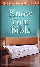 Load image into Gallery viewer, Know Your Bible