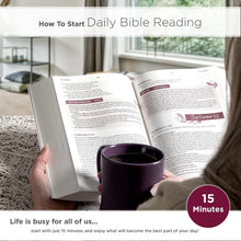 Load image into Gallery viewer, NLT Holy Bible Everyday Devotional Bible for Women New Living Translation, Pink Lilly, Flexible Daily Bible Reading Plan Options (NLT Women's Devo Editions)