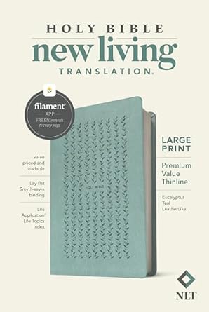 NLT Large Print Premium Value Thinline