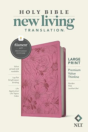 NLT Large Print Premium Value Thinline