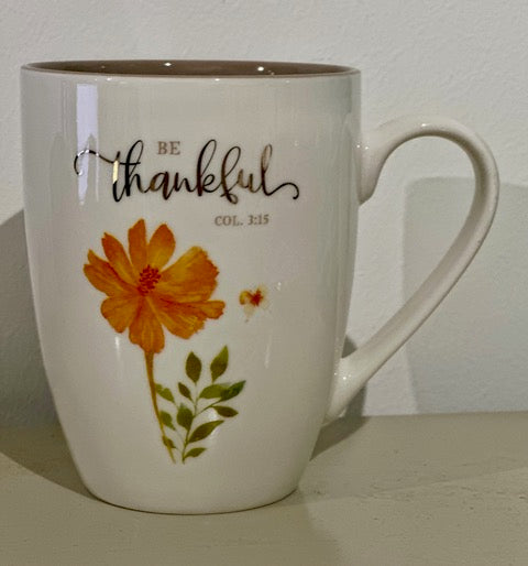 Mug - Joyful, Thankful, Grateful, Faithful