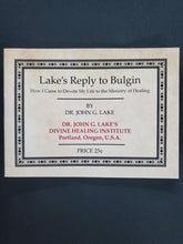 Load image into Gallery viewer, Lake&#39;s Reply to Bulgin
